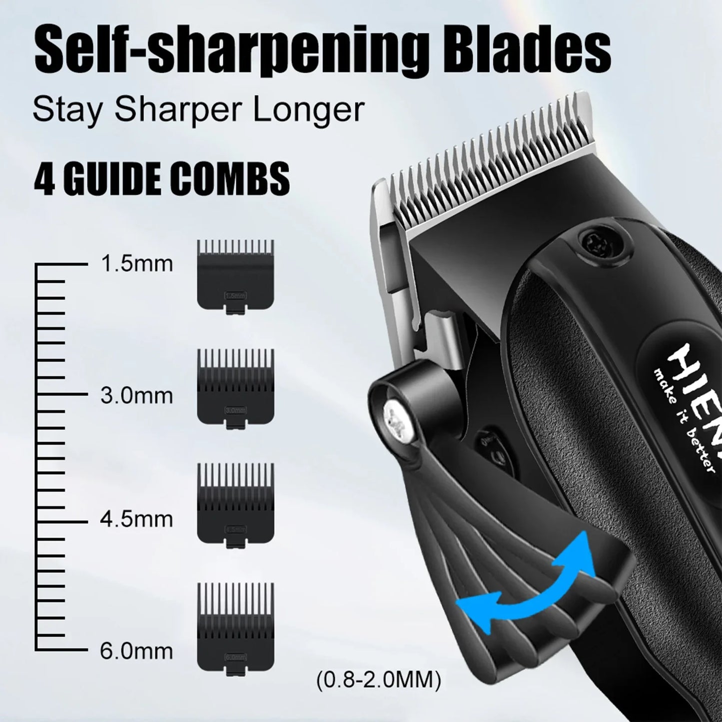 HYN-222 Rechargeable Hair Clipper & Beard Trimmer for Men