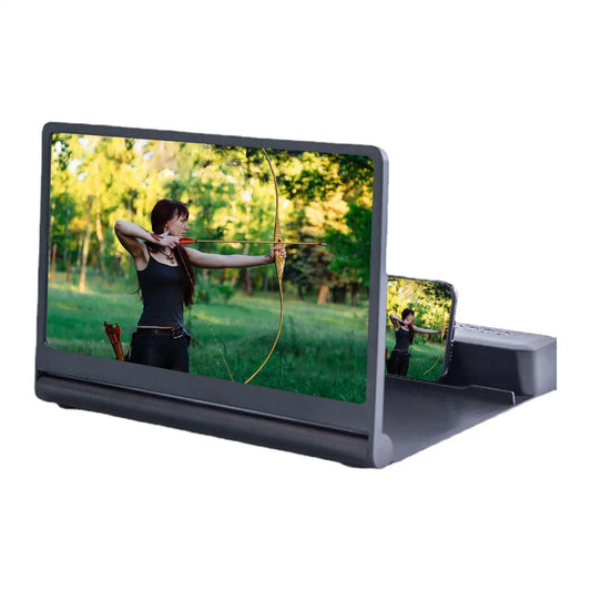 12" HD Phone Screen Amplifier – Foldable + Bluetooth Speakers Phone Screen Magnifier Peaceful Pleasures Health and Wellness