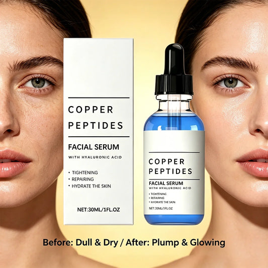 Copper Peptide Face Serum with Hyaluronic Acid – 30ml Face Serum Oasis Select