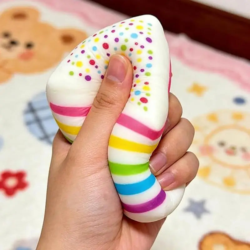 Rainbow Cake Squishy Slow Rising Sensory Fidget Toy | Kids Gift