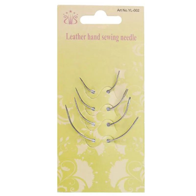 4-Piece Curved Needle Set – Leather, Shoe Repair & Sewing