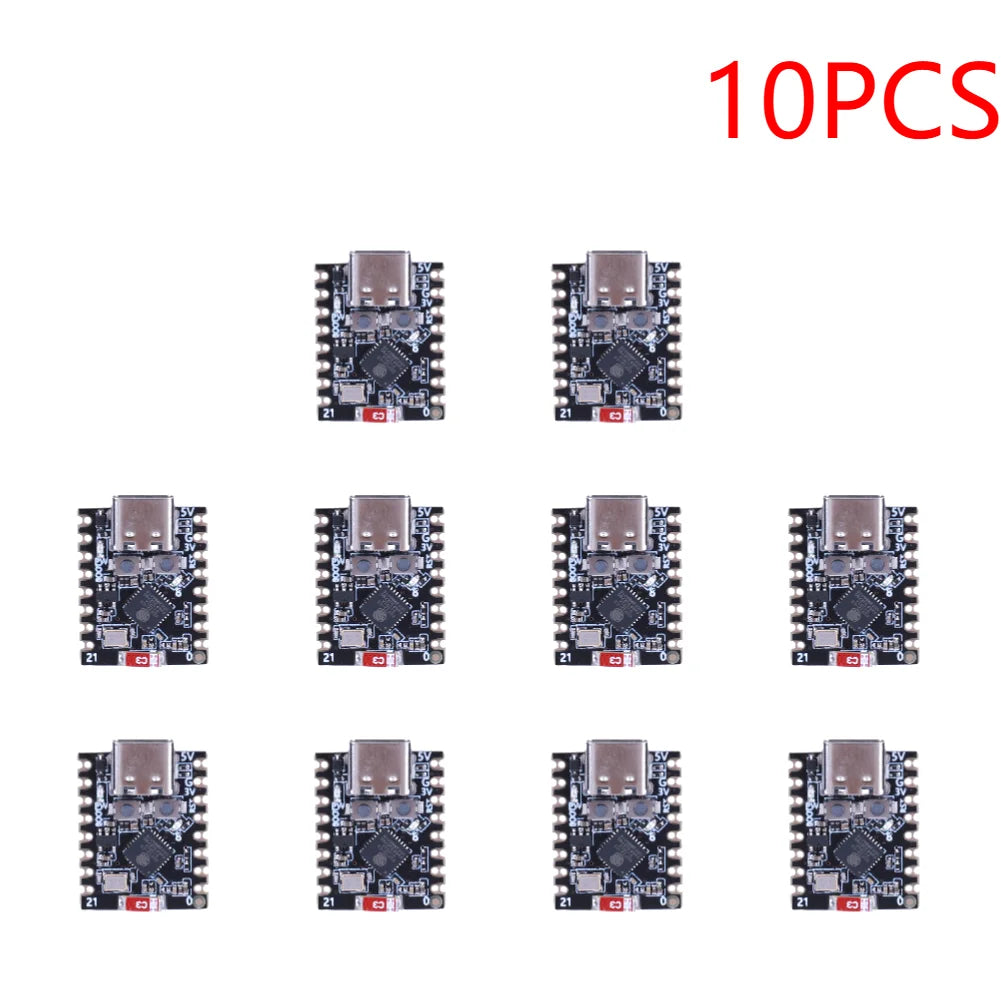 1-10PCS ESP32-C3 Development Board ESP32 C3 SuperMini WiFi Bluetooth-Compatible Board Development Board CORE Board for Arduino Peaceful Pleasures Health and Wellness Not Welded 10PCS