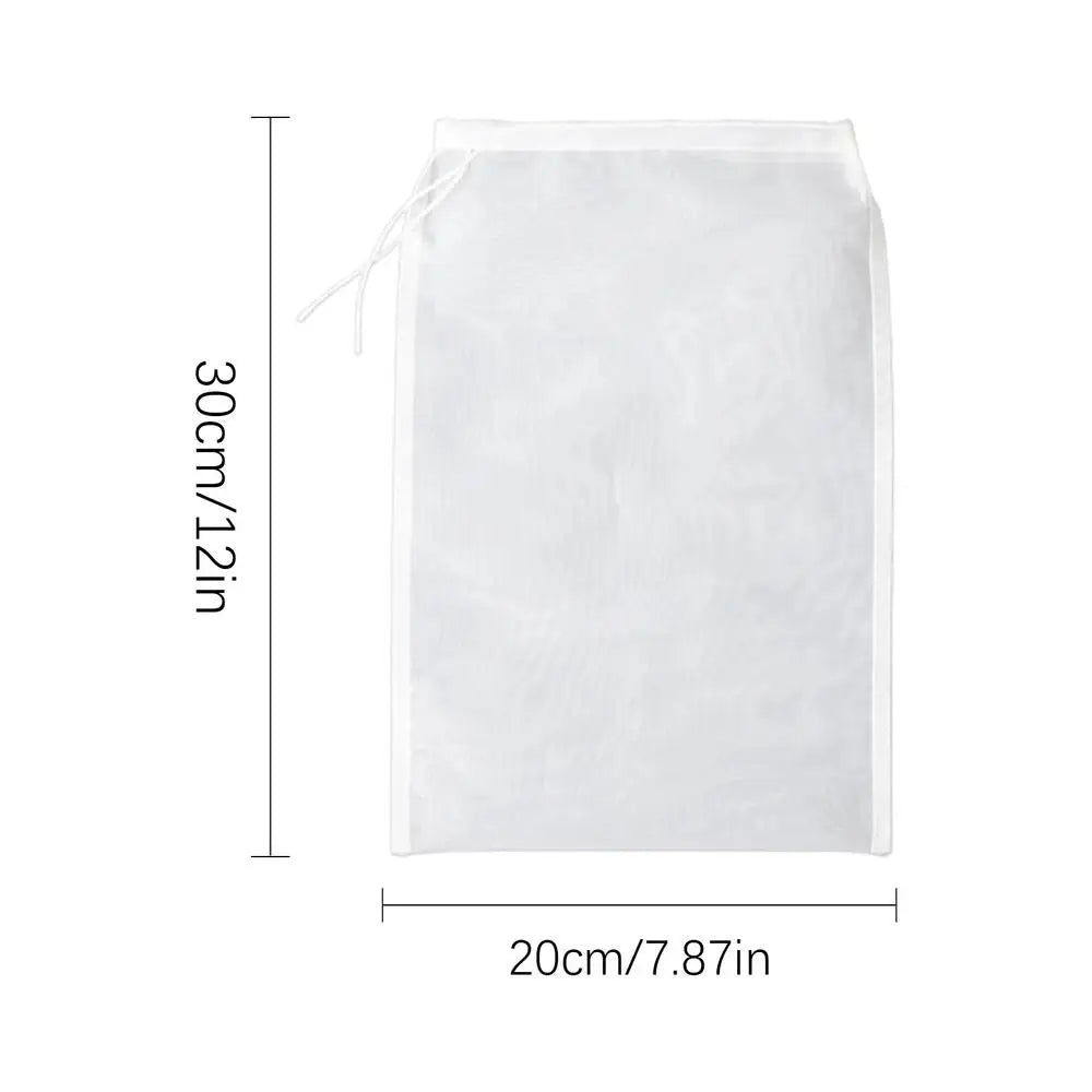 200 Mesh Strainer Bag – Nut Milk, Tea & Cold Brew Filter