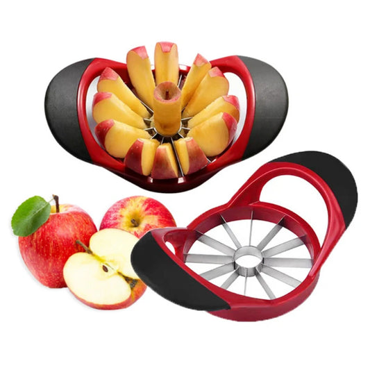 Stainless Steel Fast Apple Potato Onion & Vegetable Cutter Home Kitchen Tool for Core Removal Plastic Slicer Good kitchen helper Peaceful Pleasures Health and Wellness