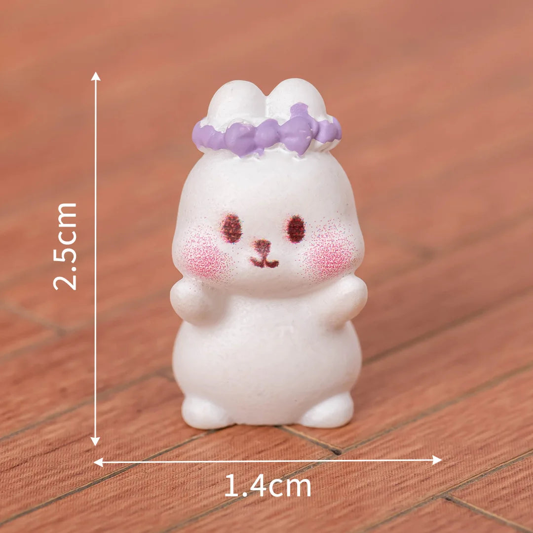 1PCS Dollhouse Miniature Furniture Mini Furnishing Bed Sofa Chair Scene Model Micro Landscape Fairy Garden Ornament Kids Gifts Peaceful Pleasures Health and Wellness 13