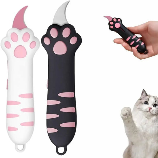 Cat Paw Mini Box Cutter – Cute Portable Utility Knife for Crafts Mini Utility Knife Peaceful Pleasures Health and Wellness