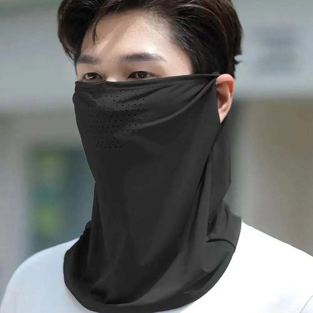 Unisex Breathable Ice Silk UV Protection Mask for Summer Peaceful Pleasures Health and Wellness