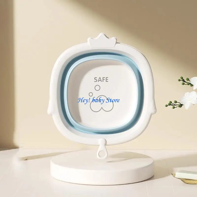 Foldable Baby Wash Basin | Travel Bathing Tub for Toddlers