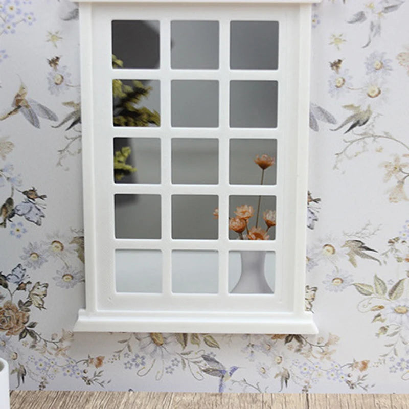 1/12 Miniature Dollhouse Window Frame – DIY Craft Decor