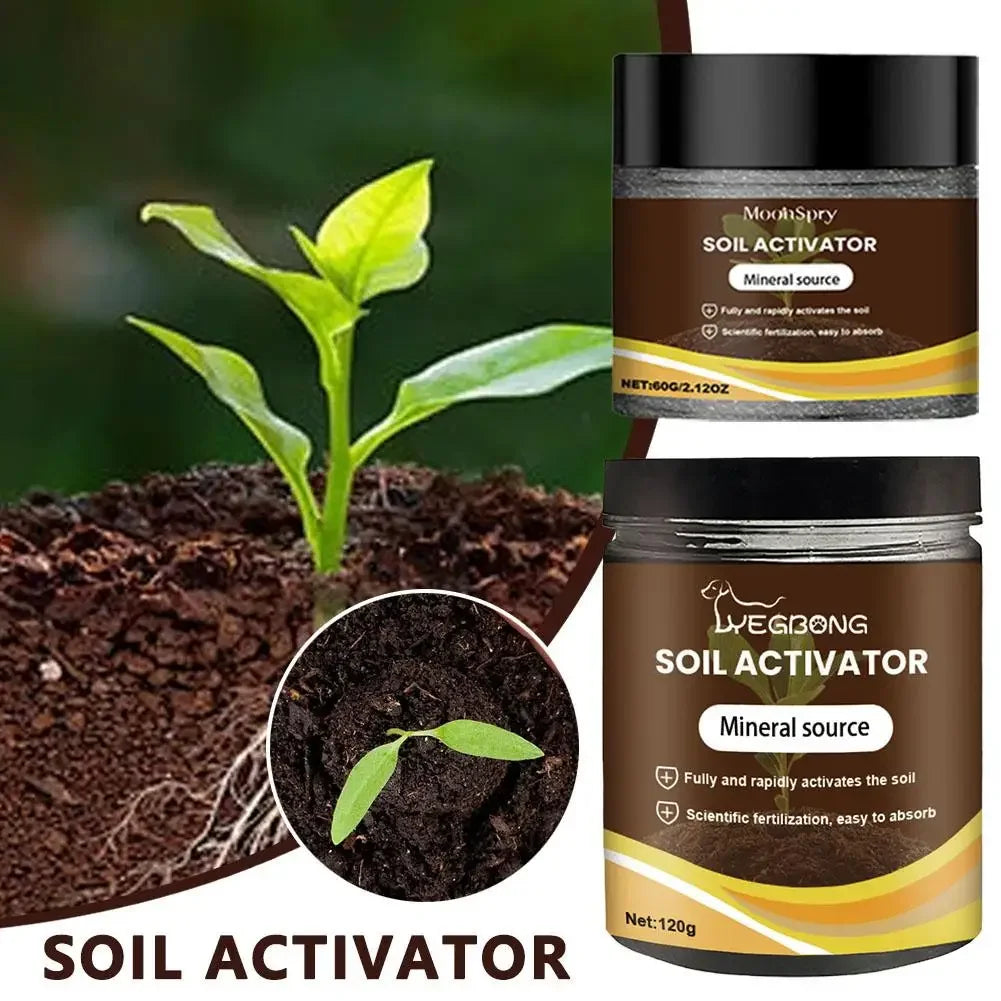 Mineral Source Soil Conditioner Universal Plant Fertilizer For Seedling Growth & Rooting Gardening Essential For Indoor Outdoor Peaceful Pleasures Health and Wellness