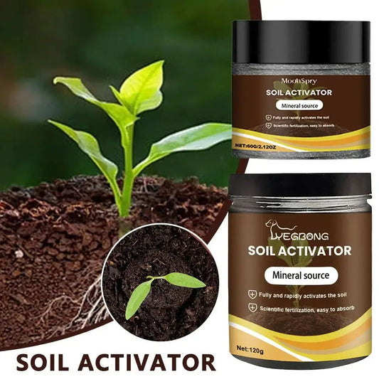 Mineral Soil Activator & Plant Fertilizer – Indoor & Outdoor Peaceful Pleasures Health and Wellness