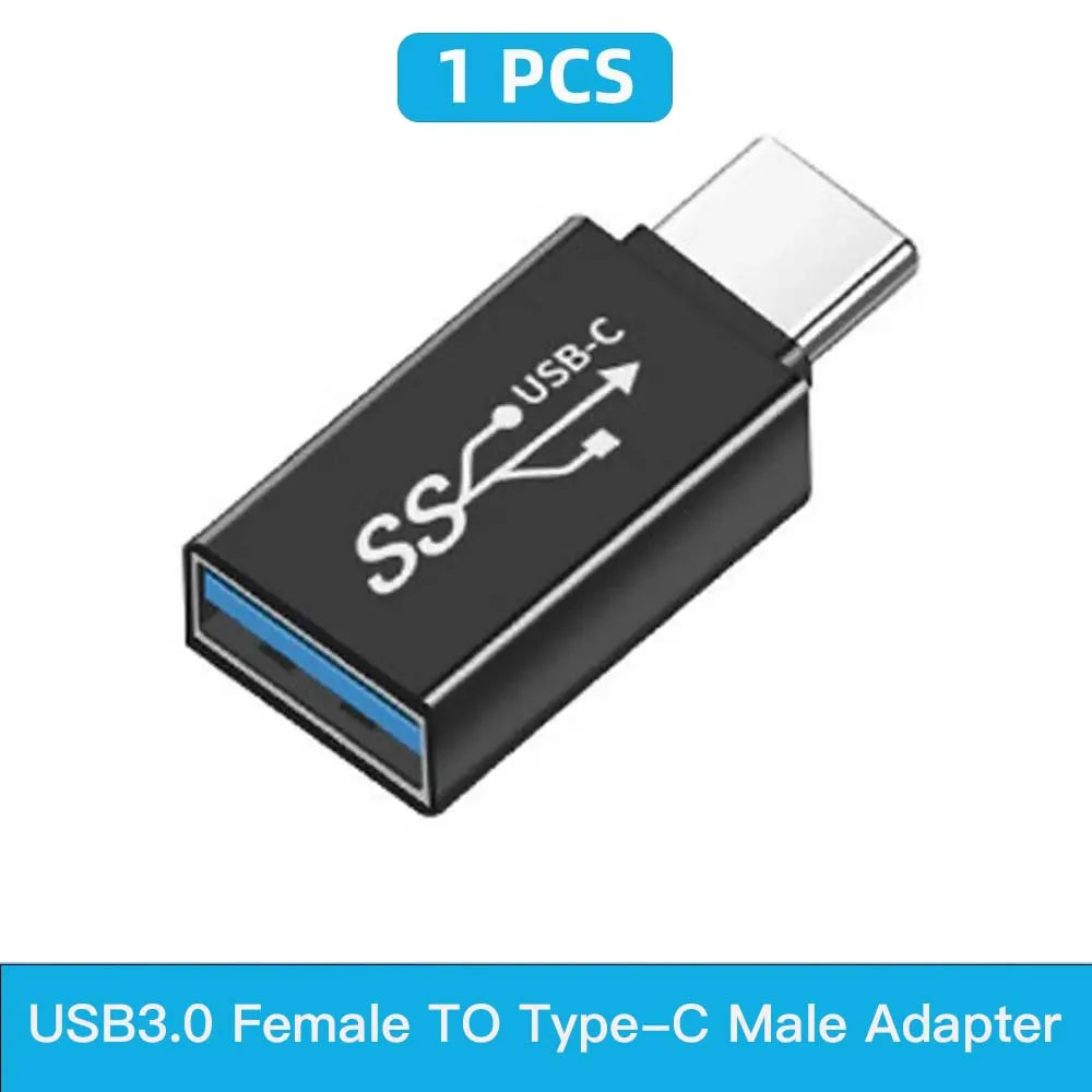 USB 3.0 Adapter 5Gbps – Male to Male & Female Connector Peaceful Pleasures Health and Wellness C Male to A Female