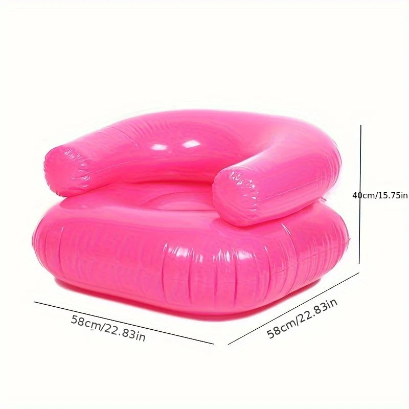 Inflatable Lounger Air Sofa Chair | Beach Camping Kids Travel