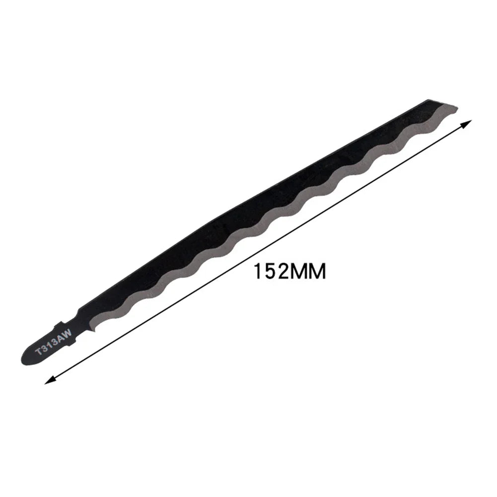 152mm HCS Jig Saw Blade | Carbon Steel – Leather, Plastic & Wood
