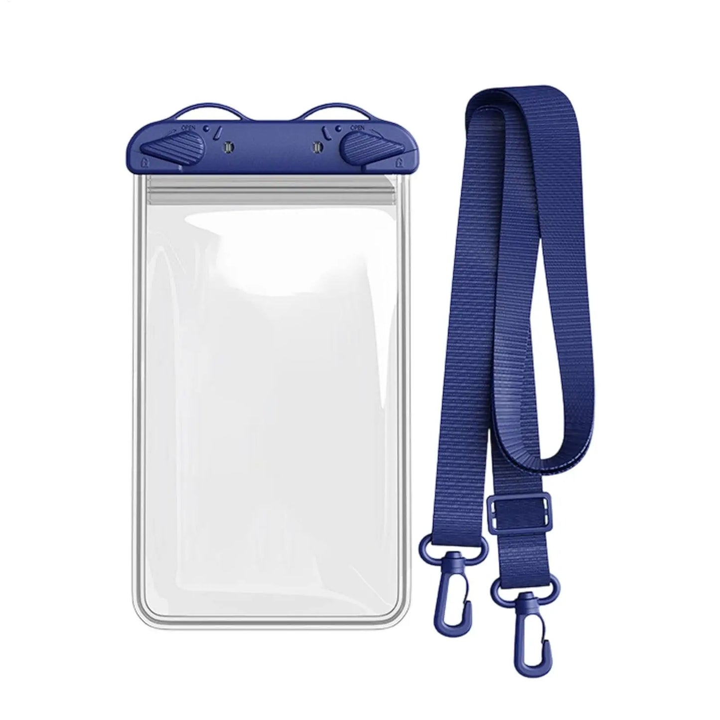 Waterproof Phone Pouch Touch Screen Case & Lanyard – Fits 7"