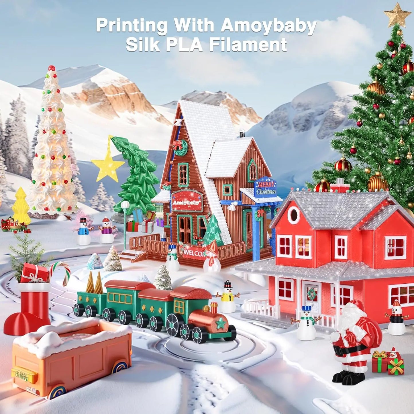 Silk PLA+ Filament 1.75mm ±0.02mm – Glossy 3D Printing