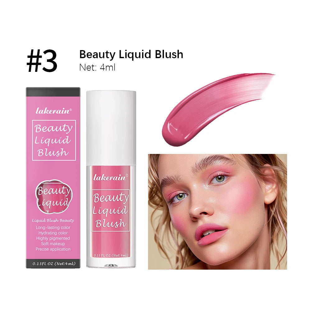 Velvet Matte Liquid Blush – Waterproof Cheek Tint 4ml Liquid Blush Peaceful Pleasures Health and Wellness Color 3