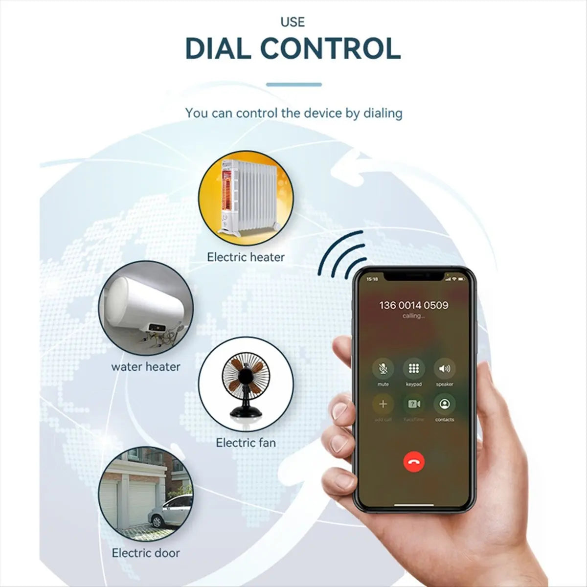 *ABDH GSM Power Socket Intelligent Relay Switch Smart Remote Control Home Automation Appliance By Phone Call SMS APP UK Plug Peaceful Pleasures Health and Wellness