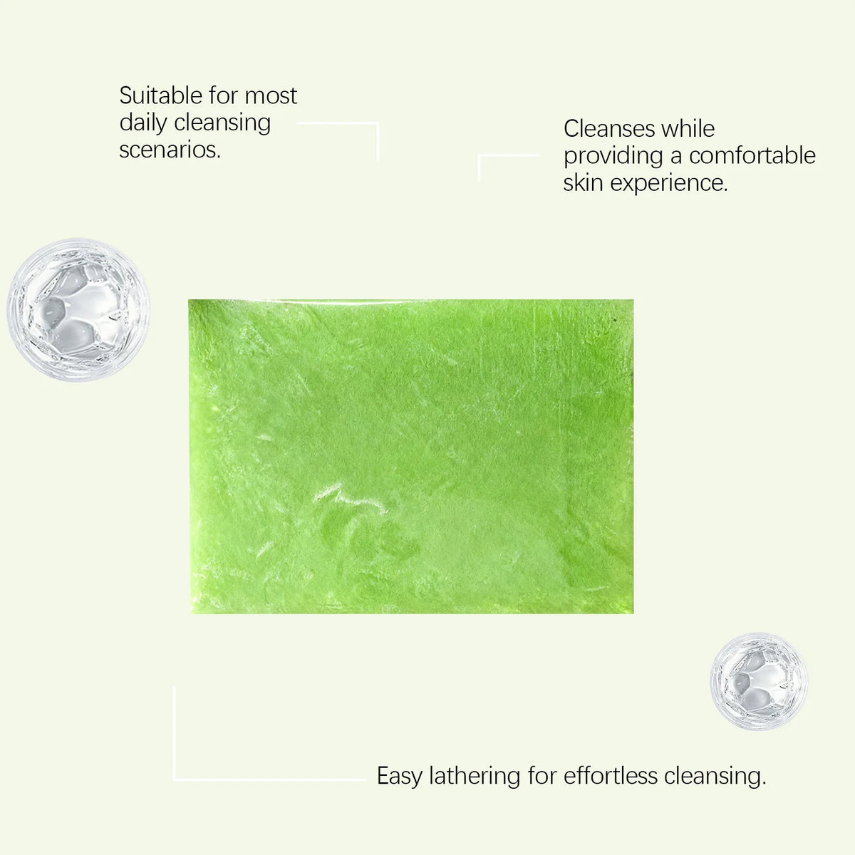 Aloes Tea Tree Soap Natural Extract Mild Clean Refresh Soothe Repair Body Skins Gentle Moisturize Skin Friendly Body Wash Soap Peaceful Pleasures Health and Wellness