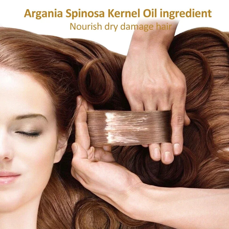 PURC Hair Mask & Argan Oil Set – Keratin Smoothing Treatment