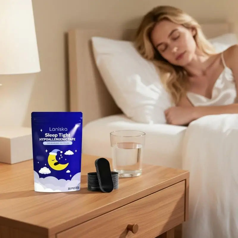 30Pcs Anti Snoring Mouth Tape Better Sleeping Mouth Breath Strips Grade Nose Breathing Stickers for Home Travel Peaceful Pleasures Health and Wellness