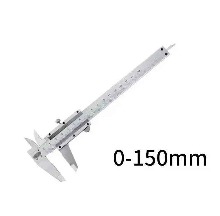 Stainless Steel Vernier Caliper 0-150mm Locking Screw Vernier Caliper Stainless Steel Peaceful Pleasures Health and Wellness 0-150mm