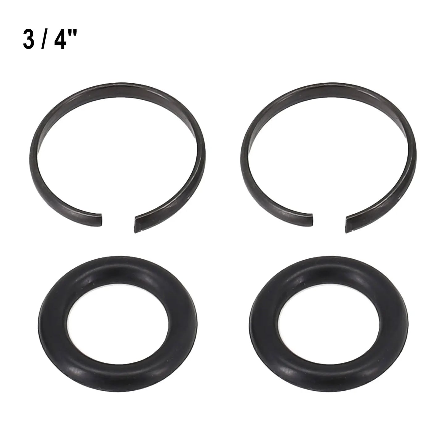 Impact Wrench Retaining Ring & O-Ring Kit 3/8–1" | 2 Sets