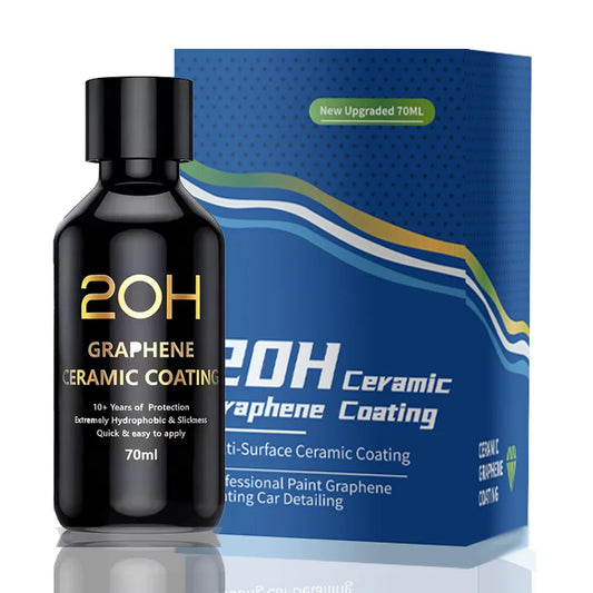 Graphene Ceramic Coating 20H/12H with Self Healing and UV Track Technology Car Detailing Professionals 10+ Years of Protection Peaceful Pleasures Health and Wellness