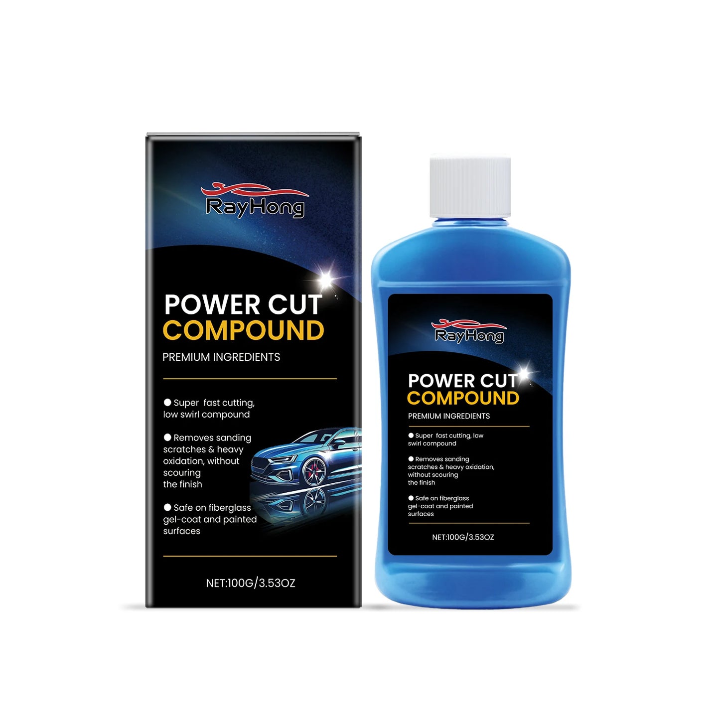 Rayhong Car Scratch Remover & Paint Polish Compound 100g
