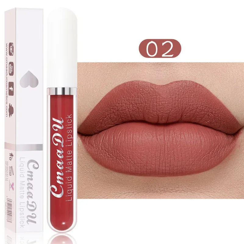 IFANYUO 6-Pc Matte Liquid Lipstick Set – Waterproof Velvet Lip Gloss
