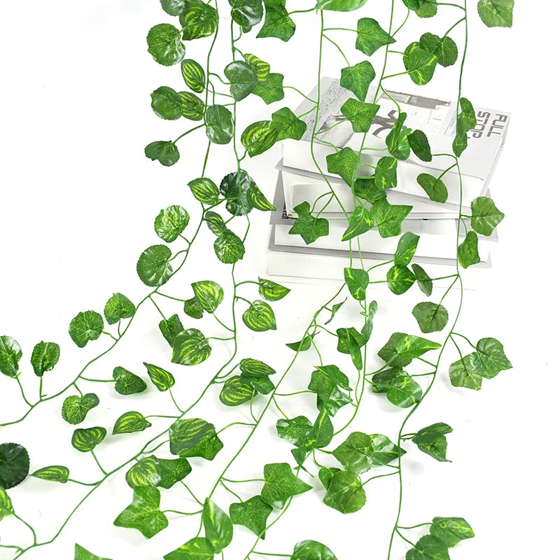 2.1M Artificial Ivy Garland Silk Vine Wall Hanging Decor