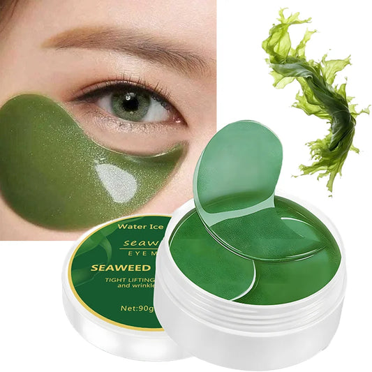 60pc Seaweed Hyaluronic Acid Collagen Eye Mask Patches Collagen Eye Mask Peaceful Pleasures Health and Wellness