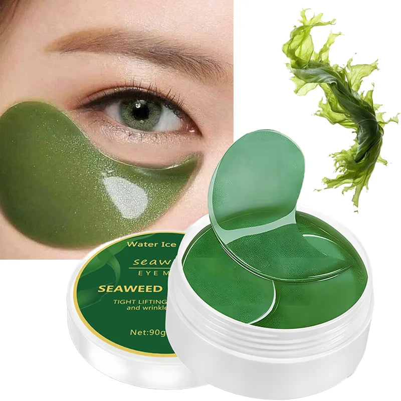 60pc Seaweed Hyaluronic Acid Eye Masks – Dark Circles & Collagen