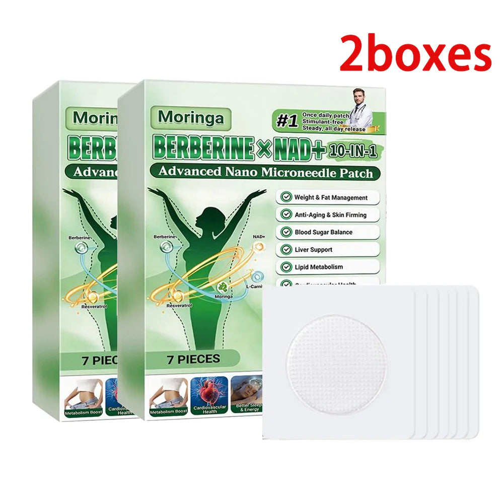 10-in-1 Nano Microneedle Firming & Moisturizing Skin Patches