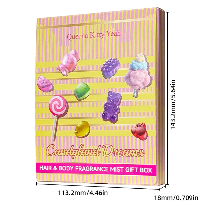 Candy Perfume Set 5pcs Sweet Floral EDT Spray 10ml | Gift Set