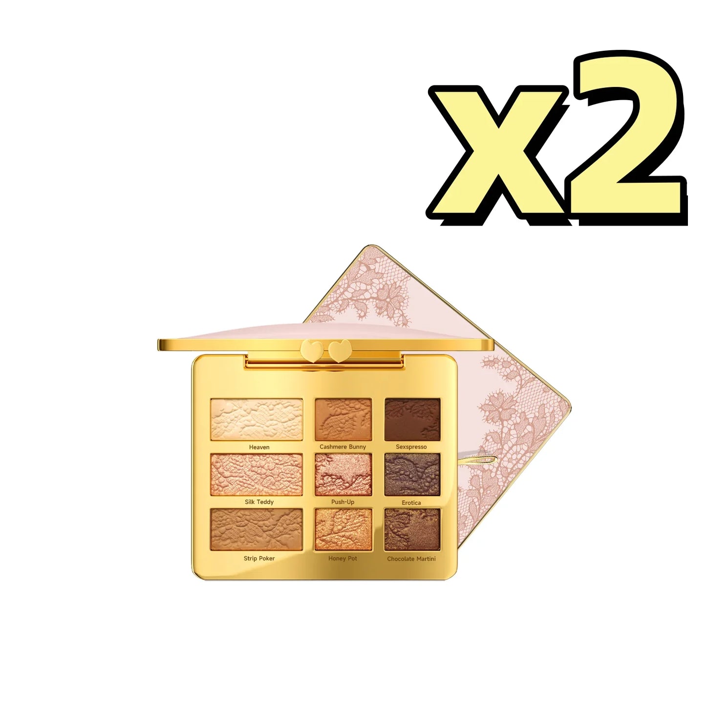 9-Color Eyeshadow Palette – Matte, Shimmer & Glitter