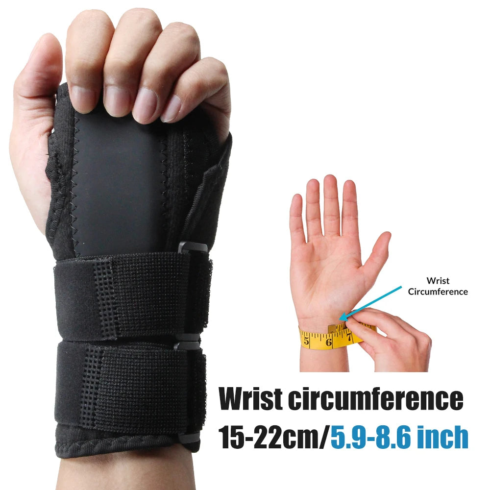 WEFITON Wrist Brace Carpal Tunnel | Metal Splint Left & Right Wrist Brace Splint Peaceful Pleasures Health and Wellness