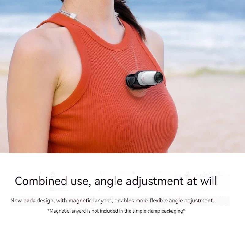 Insta360 GO 3S / GO 3 Magnet Pendant POV Necklace & Angle Insert