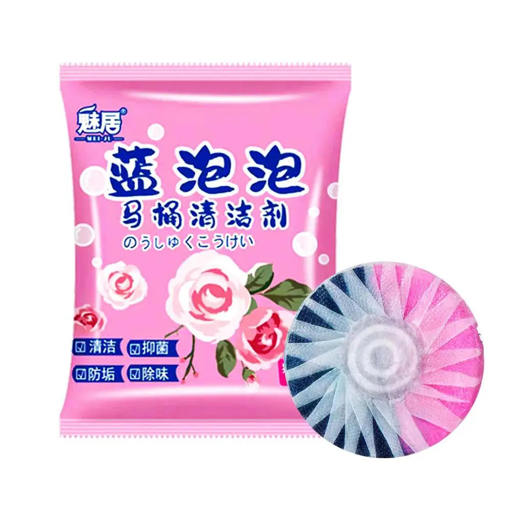 Effervescent Toilet Bubble Cleaner Freshener Tool Peaceful Pleasures Health and Wellness 1pcs