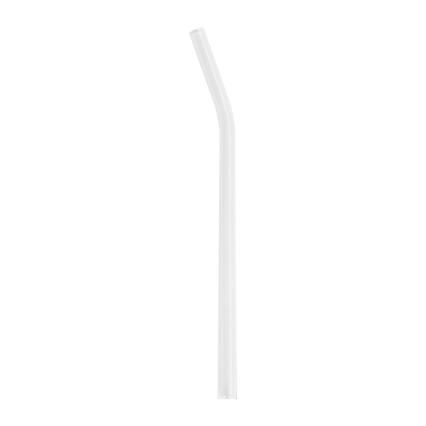 Colorful Glass Drinking Straws Easy to Clean Transparent Glass Straws for Smoothies Milkshakes Juices Teas Peaceful Pleasures Health and Wellness Transparent Bent