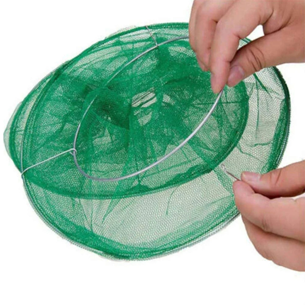 Reusable Hanging Fly Trap Cage – Foldable Pest Control for Home & Garden Peaceful Pleasures Health and Wellness