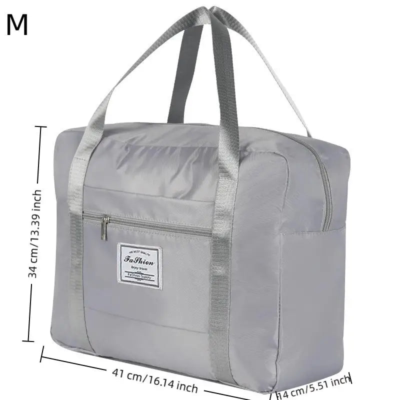 Large Foldable Travel Duffel Bag – Nylon Shoulder & Luggage Bag