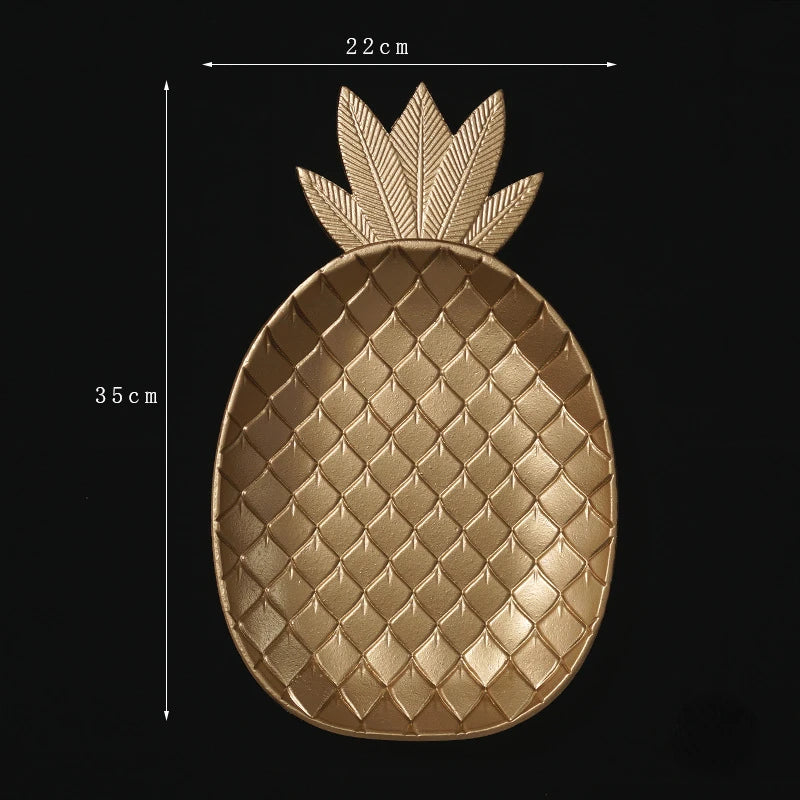 High party decorations Candy Dishes and Plates Big Love/Leaf/Pineapple Shape Snack Dish Tray Home Decoration and Party Tableware Peaceful Pleasures Health and Wellness pineapple