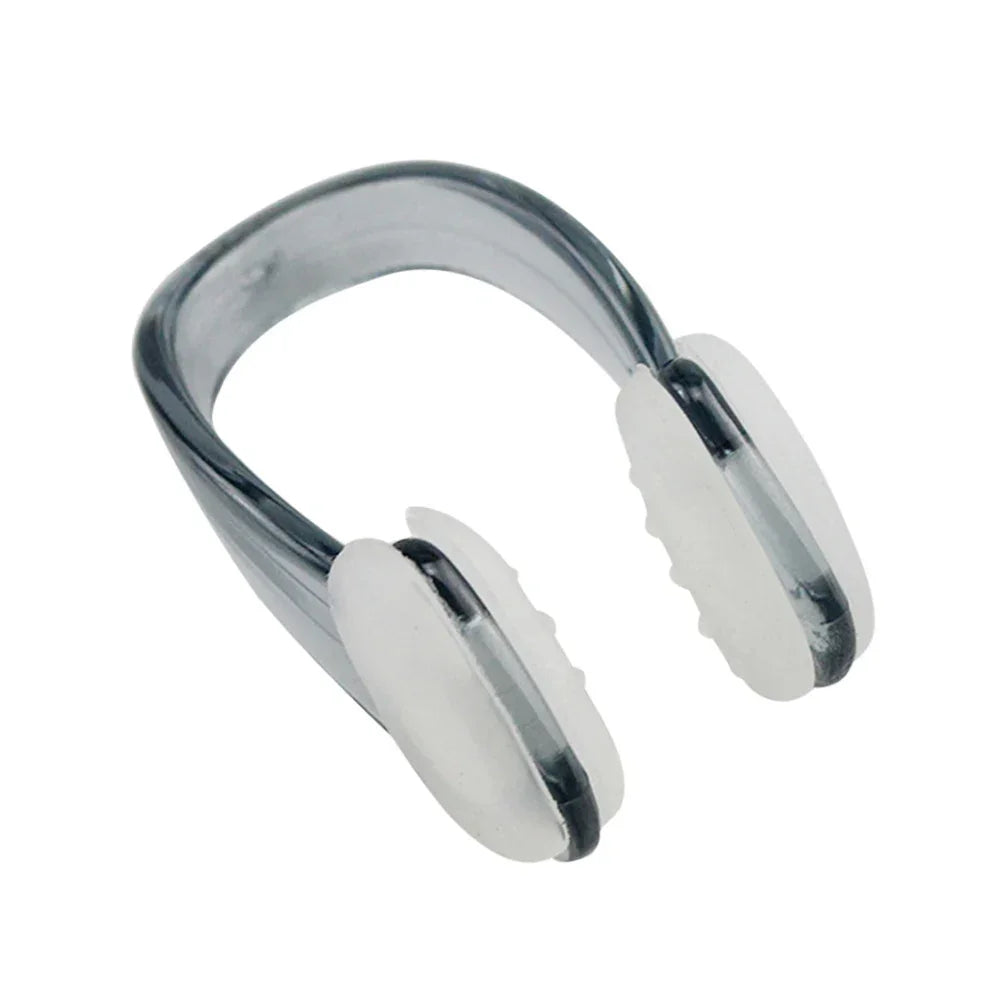 Silicone Swimming Nose Clip – Reusable & Comfortable Fit Peaceful Pleasures Health and Wellness Black spain
