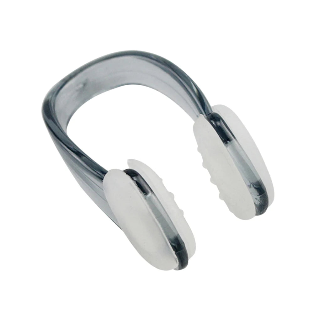 Reusable Swimming Nose Clip for Kids & Adults – 6 Colors Peaceful Pleasures Health and Wellness Black spain