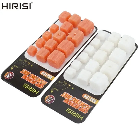 Hirisi 30Pcs Floating Silicone Soft Lures, Water Buoyant Artificial Rubber Bait Tackle for Freshwater Fishing Angling Peaceful Pleasures Health and Wellness