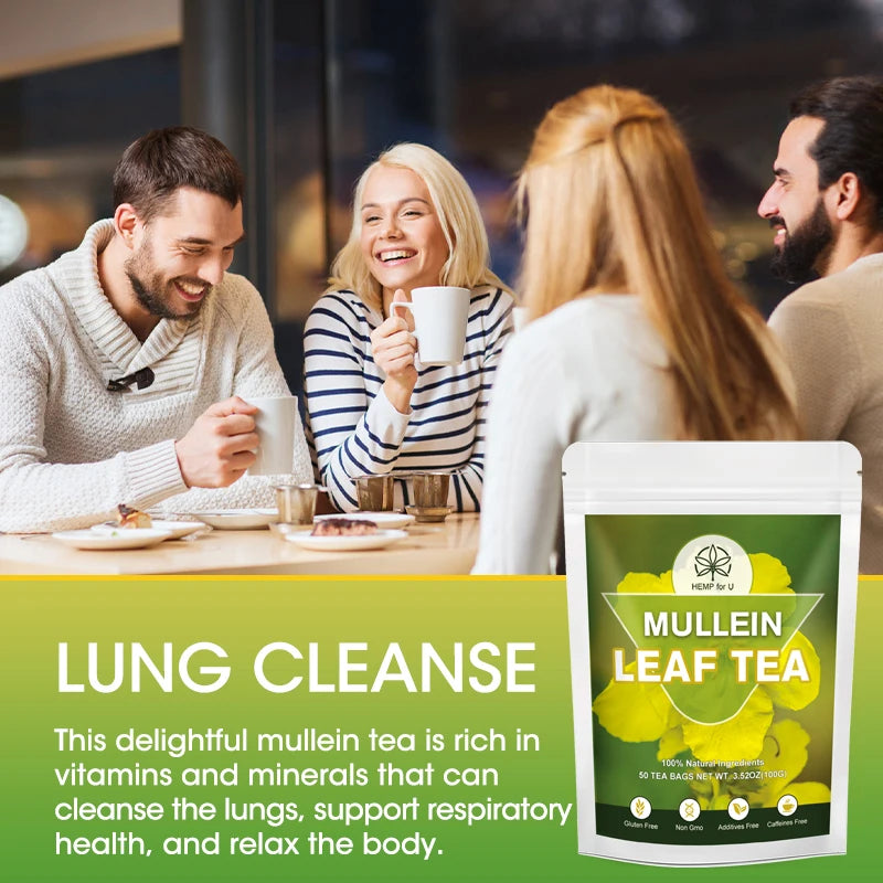 Pure Natural Mullein Leaf Extract – Lung Cleanse, Cough Relief & Sleep Support Herbal Supplement Peaceful Pleasures Health and Wellness