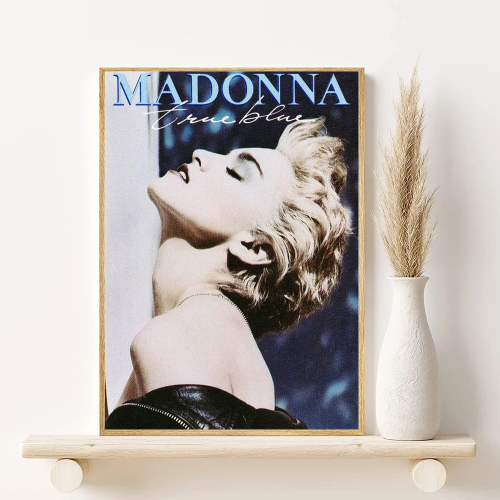 Madonna Bad Girl Retro HD Poster | Waterproof PVC Wall Art