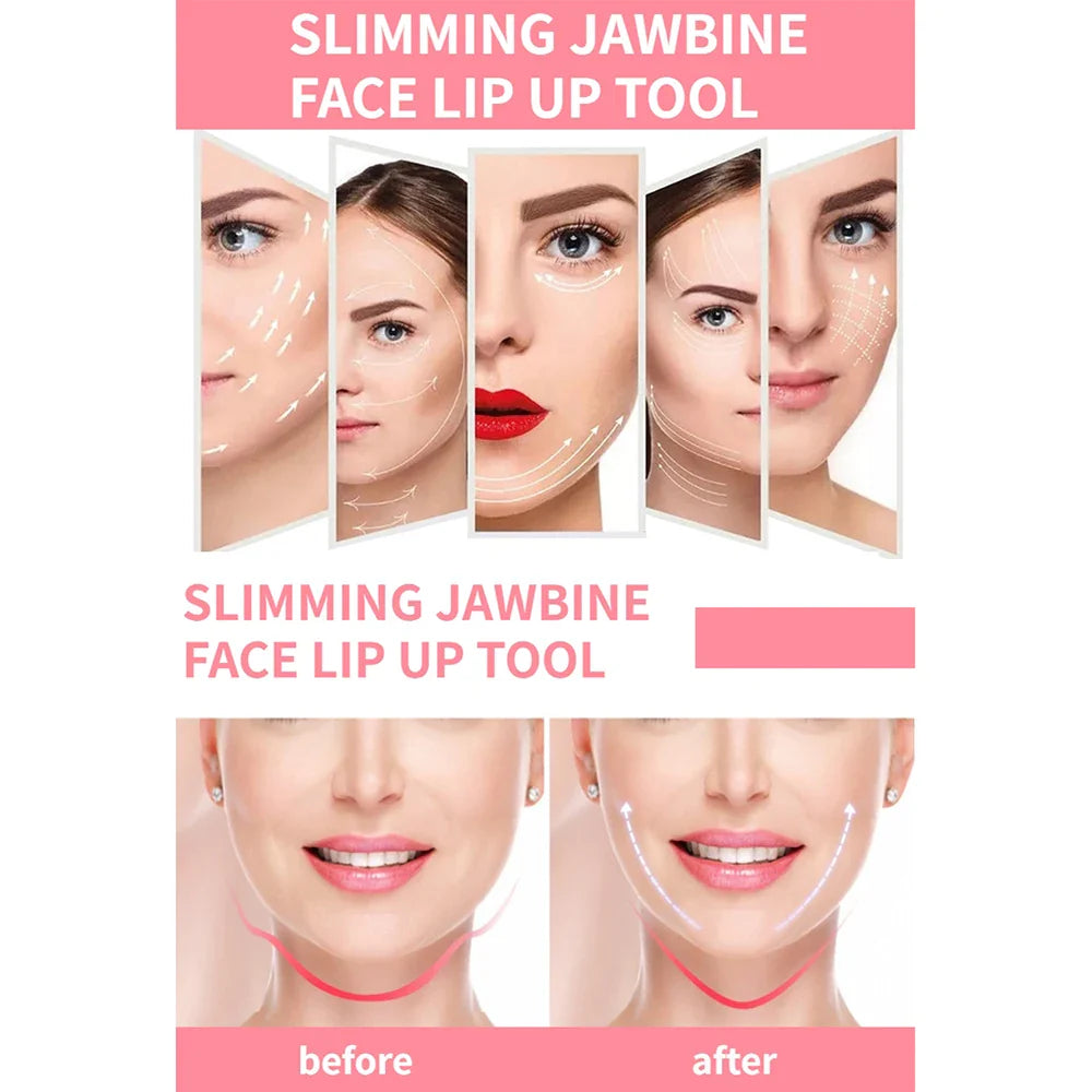 Silicone Jawline Exerciser & Face Firming Massager Tool