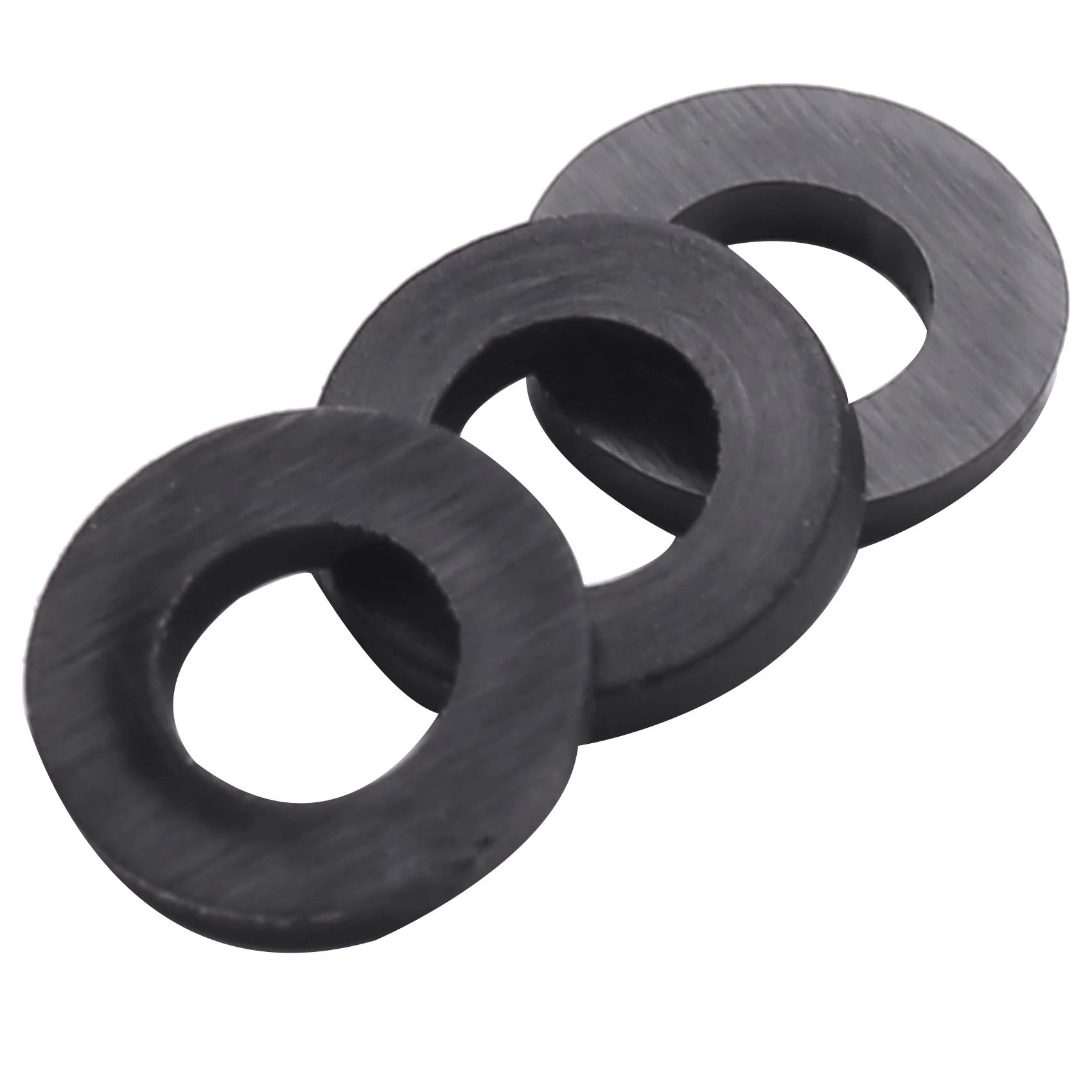 A36T-M3 X 6Mm X 1Mm Nylon Flat Insulating Washers Gaskets Spacers Black 400PCS Peaceful Pleasures Health and Wellness